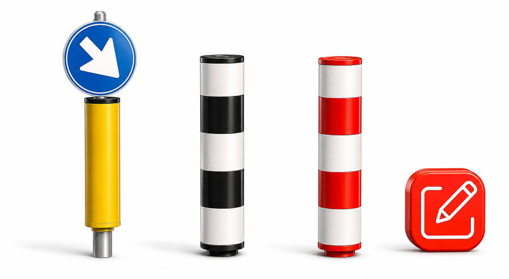 Verkeerszuilen