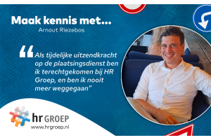 Maak kennis met... Arnout Riezebos