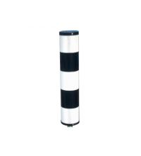Verkeerszuil BB21 zwart/wit aluminium koker 48/48-76mm, US10