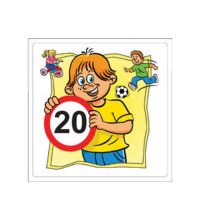 Buurtbord S.05 speelstraat 20km (Ovidius)