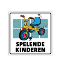 Buurtbord 2.03 spelende kinderen (Ovidius)