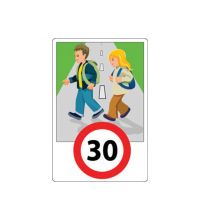 Buurtbord 7.04 school 30km (Ovidius)
