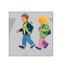 Buurtbord 7.09 schoolkinderen (Ovidius)