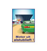 Buurtbord S.11 Motor uit alstublieft! (Ovidius)