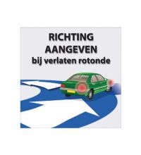 Buurtbord S.17 richting aangeven (Ovidius)