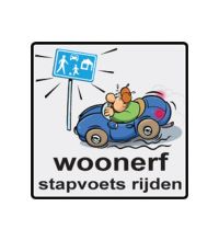 Buurtbord S.10 woonerf cabrio (Ovidius)