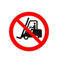 ISO P006 Heftrucks verboden
