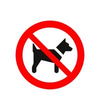 ISO P021 Dieren verboden