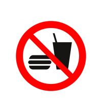 ISO P022 Eten en drinken verboden