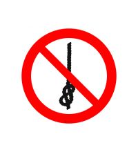 ISO P030 Verboden om knopen te maken