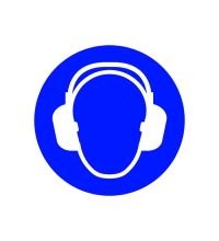 ISO M003 Gehoorbescherming verplicht