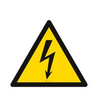 ISO W012 Gevaarlijke elektrische spanning