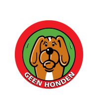 Buurtbord 9.07 Geen honden (Ovidius)