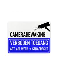 CAM03 Camerabewaking verboden toegang