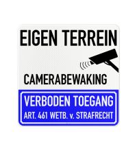 CAM04 Eigen terrein Camerabewaking verboden toegang