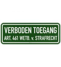 VT01a Verboden toegang