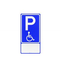 Bord model E06 met vast groot onderbord