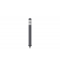 Pole Cone CITY grijs/wit, 80x800mm, M16 anker