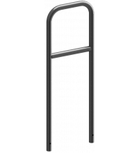 Geleidehek THVZ 500x1400mm dwarsbuis, instorten,  Ø48mm