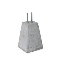 Betonpoer t.b.v. ECO-beugel 200x200x230x230mm hoogte 200mm