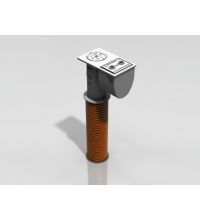 PipeLock® EVO baseline excl poer vanaf Ø89mm Ø89mm, Hoogte 900mm
