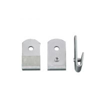 Muuroor RVS, gat 9mm met inbusbout,4
