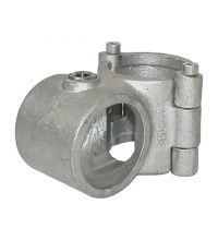 Tubeclamp type L137D 90°-stuk open scharnierbaar t.b.v. Ø 48mm