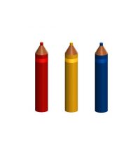 Pierre Pencil© Trottoirpaal 750mm diam 159mm, RAL1023 geel