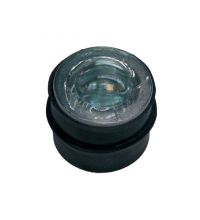 Glasbolreflector Curby met plug Ø 50mm, wit