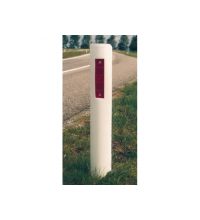 Flexibele bermplank met 1 rode prisma reflector 105mm x 1100mm