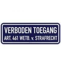 VT01b Verboden toegang
