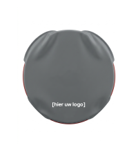 Afdekhoes Ø600mm. Donkergrijs + logo tw: