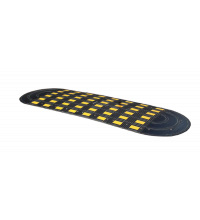 BIG RAMP 7®, opritsegment 500x900x70mm, zwart/geel