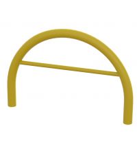 Pierre Pencil© Geleideboog met dwarsligger 1000mm diam 101mm. Dwarsligger rond 48mm., RAL1023 geel