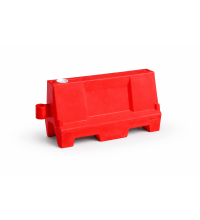 Kunststof barrier EVO 1000x400x555, kleur rood