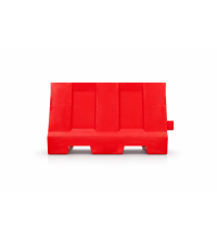 Kunststof barriers 1000x500x500mm, rood