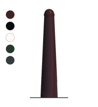 Trottoirpaal MA66a met voetplaat