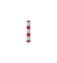 Pole Cone Traffic® LS -  130x800mm - rood/wit