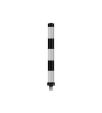 Pole Cone Traffic® NS -  80x800mm - 3x tape zwart/wit