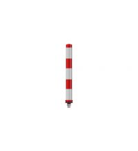 Pole Cone Traffic® NS -  80x800mm - 3x tape rood/wit