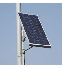 Lichtmastuithouder alu t.b.v. snelheidsdisplay + zonnepaneel