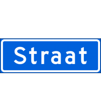Straatnaamborden creator