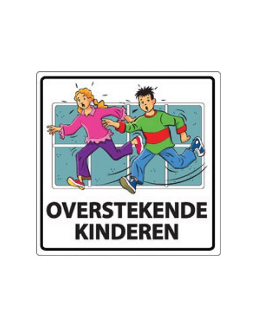 Buurtbord 2.07 overstekende kinderen (Ovidius)