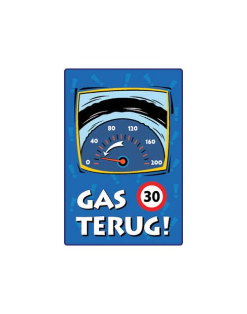 Buurtbord 1.05 gas terug 30 (Ovidius)