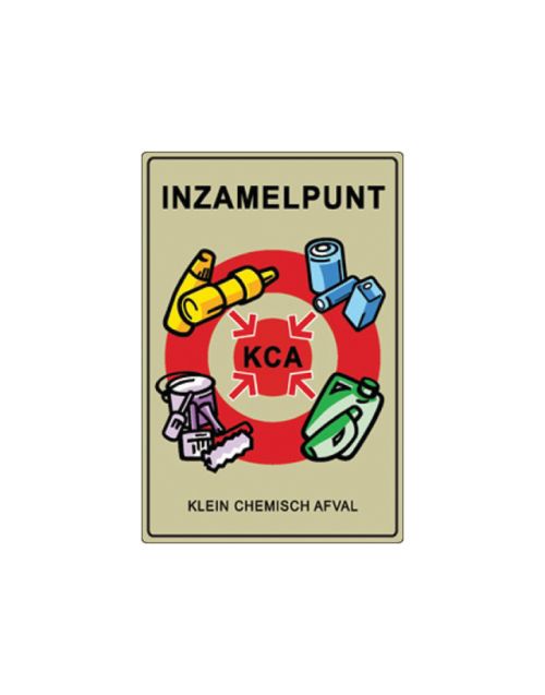 Buurtbord 8.02 inzamelpunt KCA (Ovidius)