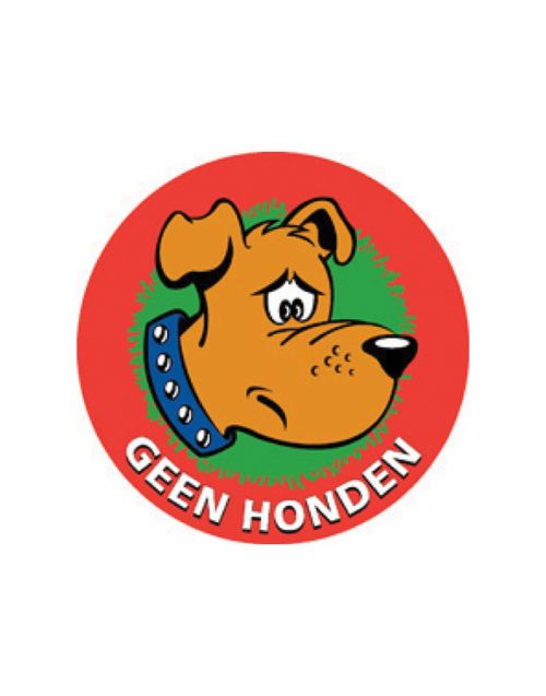 Buurtbord 9.04 geen honden (Ovidius)