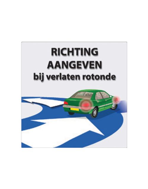 Buurtbord S.17 richting aangeven (Ovidius)