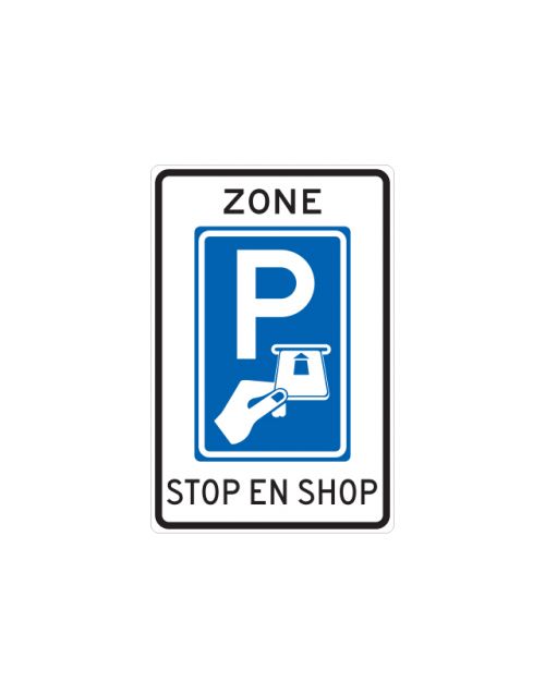 Stop en shop parkeren begin