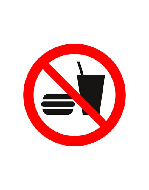 ISO P022 Eten en drinken verboden