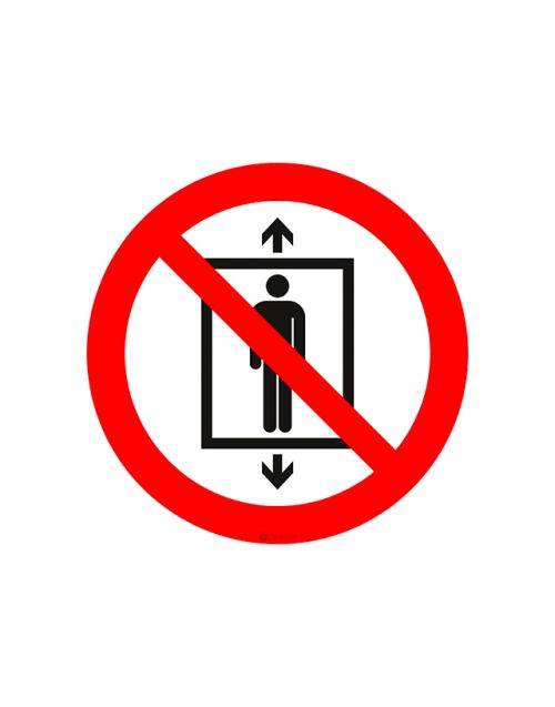 ISO P027 Personenvervoer verboden